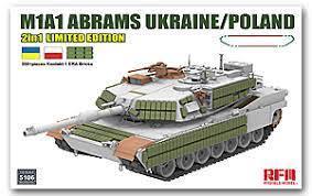 M1A1 ABRAMS UKRAINE/POLAND 2in1 Limited Edition 1/35