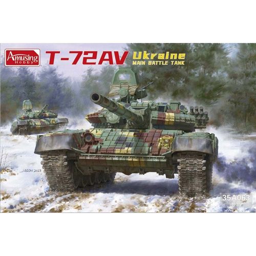 T-72AV Ukraine main battle tank 1/35
