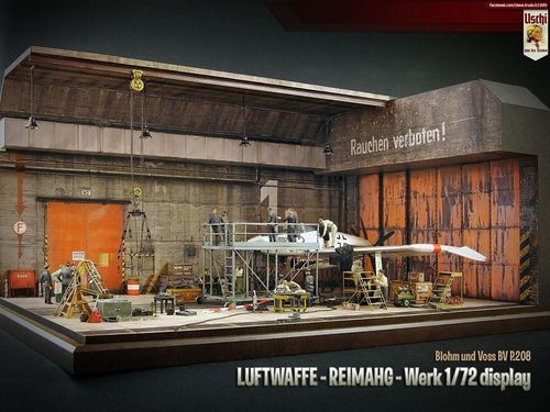 REIMAHG Werk "Lachs" THE WHOLE KIT, MDF AND PRINT in one box 1/48